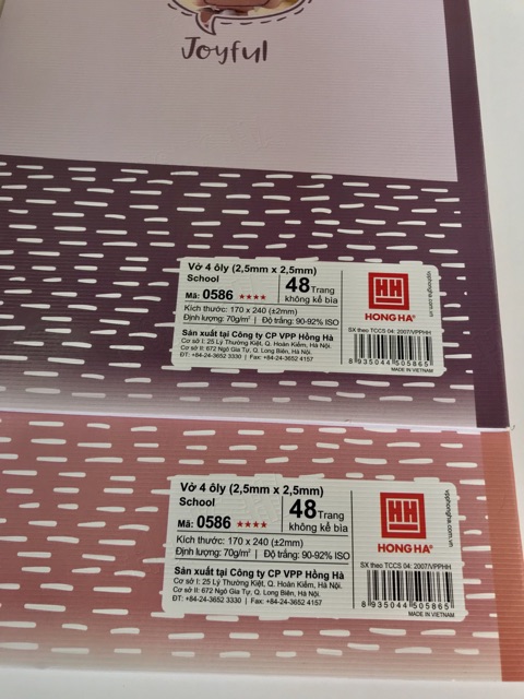 {sale} -  Vở 4 ôly Hồng Hà 48tr (2,5x2,5) mẫu mới nhất