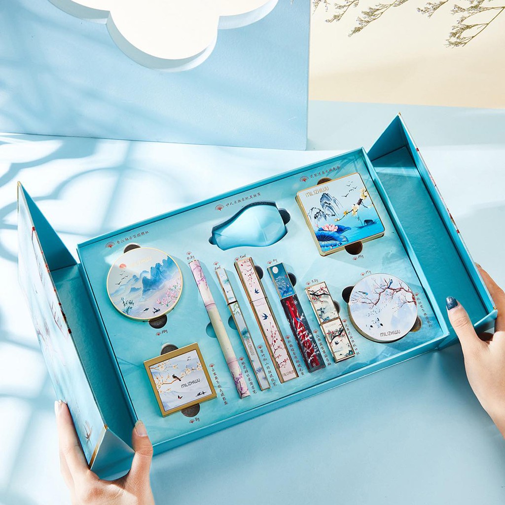 [SET MAKEUP] SET TRANG ĐIỂM 10 MÓN CỦA MILIZHIWU, NỘI ĐỊA TRUNG (KÈM TÚI GIẤY ĐỰNG) | BigBuy360 - bigbuy360.vn