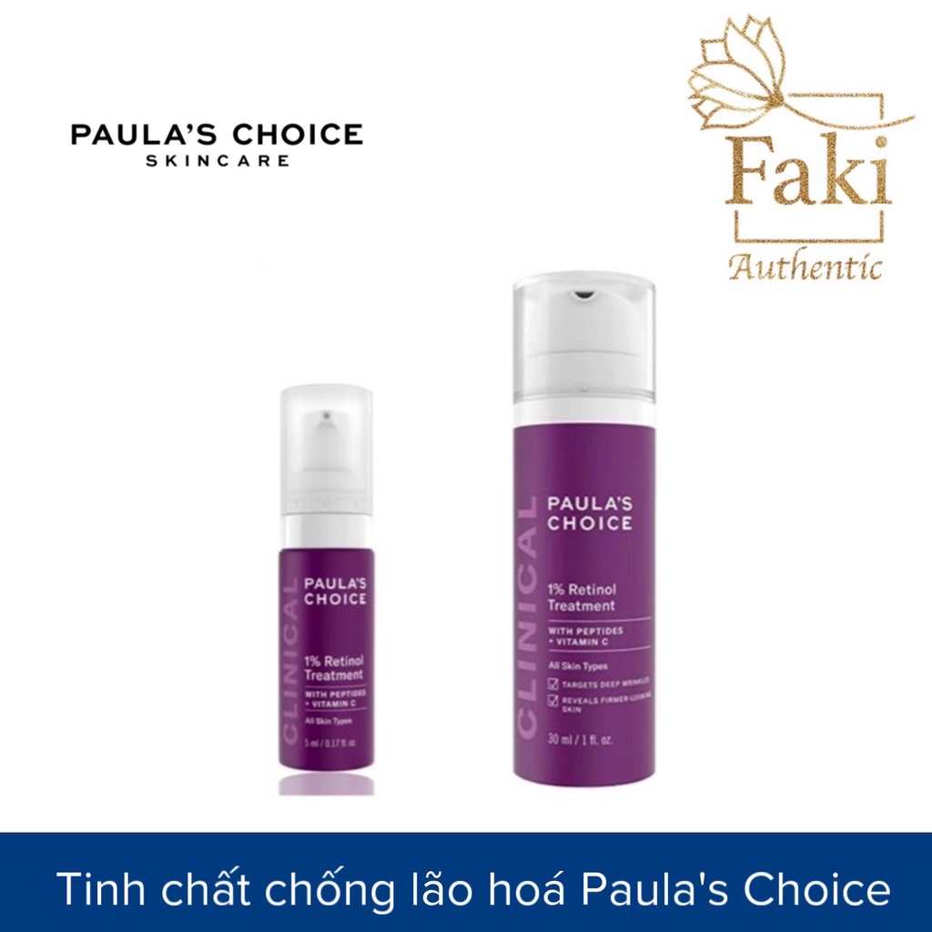 Tinh chất chống lão hóa Paula's Choice 1% Retinol Treatment - Paula ‘s Choice Retinol Faki