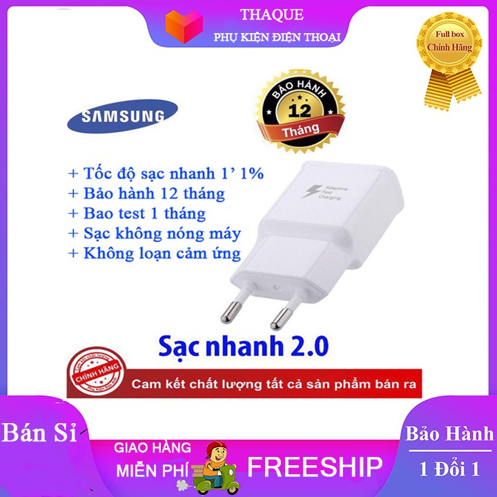 [ Bigsale 1 ngày] Củ sạc Sam sung S8 Face loại 1 sạc cực nhanh không loạn cảm ứng.