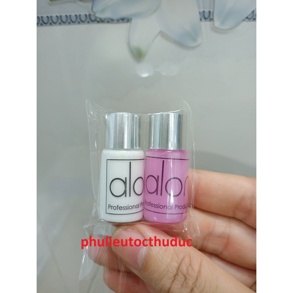 1 cặp dung dịch uốn mi alori gồm có dung dịch uốn và dung dịch dập