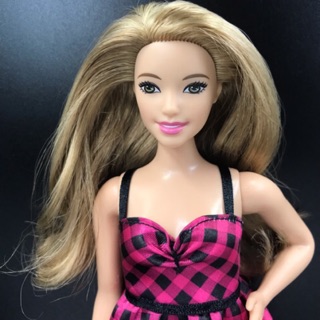 Búp bê barbie fashionistas. Búp Bê BARBIE Chính hãng like new full váy giày. Búp bê barbie curve, búp bê barbie mập