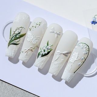  Miếng Dán Móng Tay Trang Trí Hình Thung Lũng Phong Cách