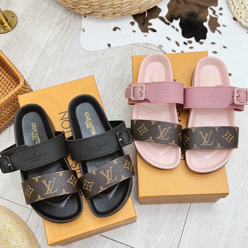 Lê LV 2 Màu Đen Hồng Full Size 35-39