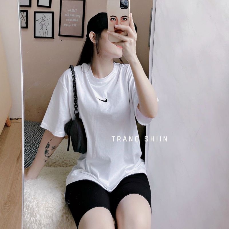 Set quần áo thun tay lỡ và quần thun cotton basic mang mát