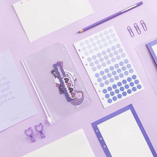 Set Sổ Còng Planner A6 Nhiều Phụ Kiện