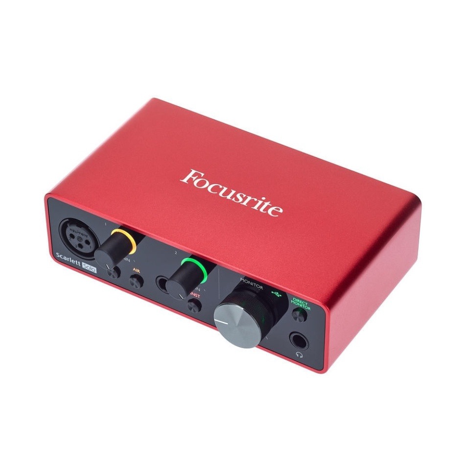Sound Card thu âm Focusrite Scarlett Solo