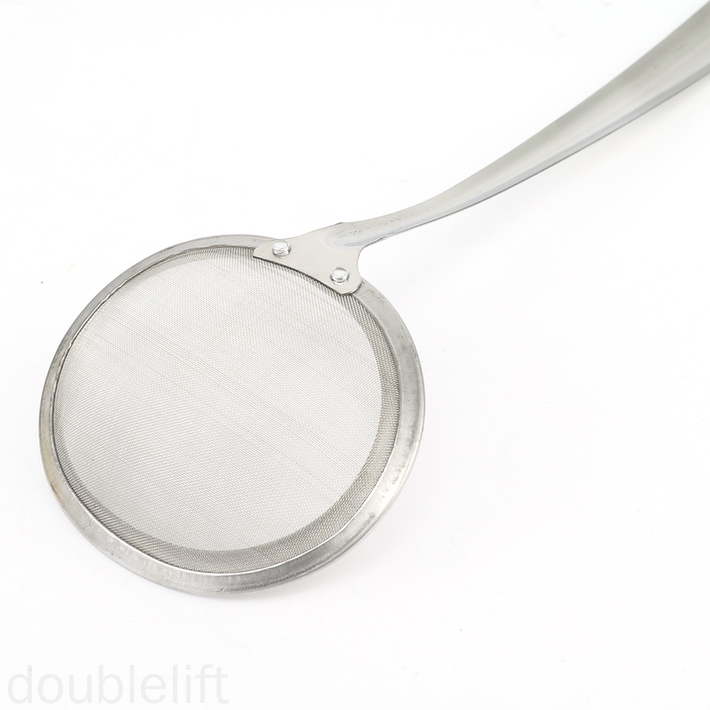 Vợt Vớt Thực Phẩm Ráo Dầu Bằng Thép Không Gỉ Tiện Dụng