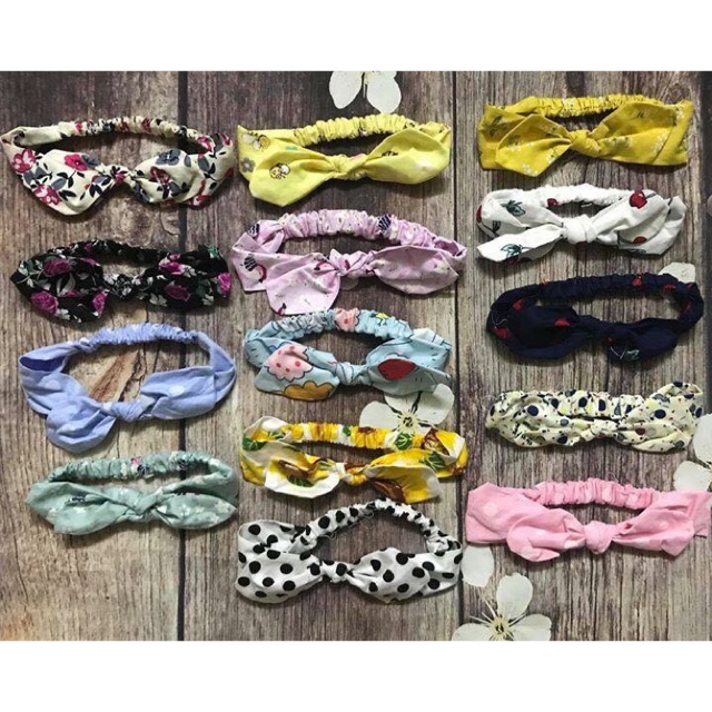 Set turban cho mẹ và bé