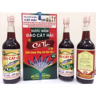 Nước mắm đảo cát hải 650ml