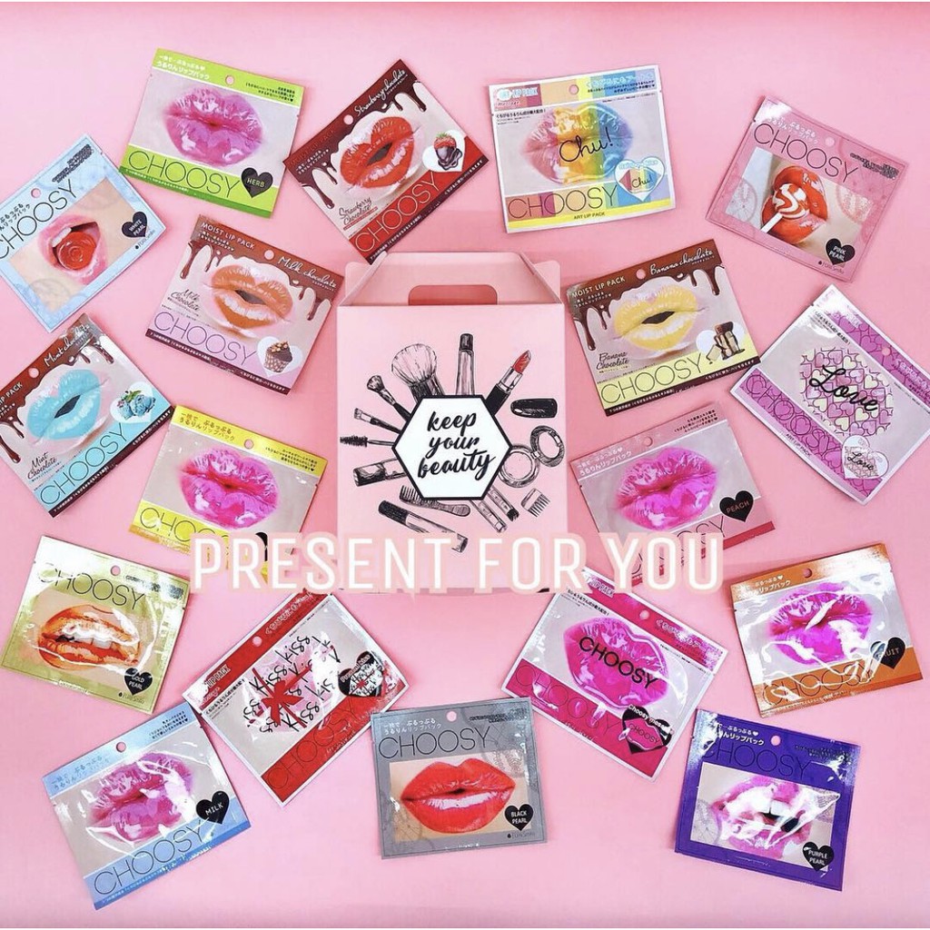 (hàng Mới Về) Mặt Nạ Choosy Hydrogel Dưỡng Môi 1ea | BigBuy360 - bigbuy360.vn