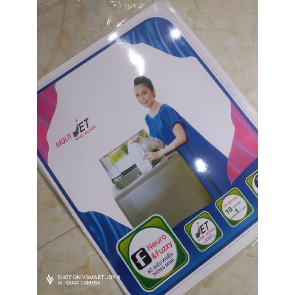 Tem trang trí máy giặt đa năng kích thước 43cm*56cm