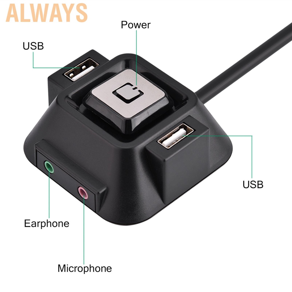 [READY STOCK] Nút Khởi Động Nguồn Điện Cho Máy Tính Để Bàn