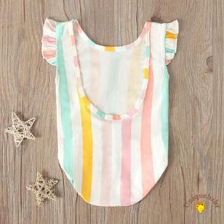 Bộ bikini liền thân in họa tiết trái tim đáng yêu cho bé gái