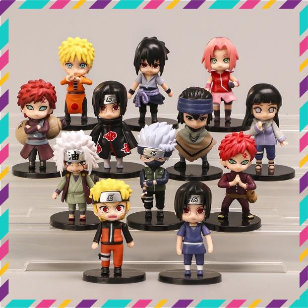 Mô Hình Naruto ChiBi, Mô Hình Naruto Thế Hệ Mới cao 6,5cm