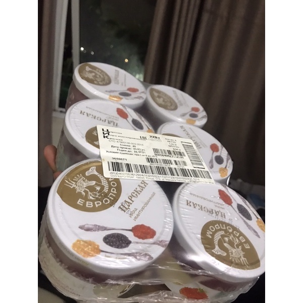 Trứng Cá Hồi muối 220gr( Kèm đá giữ nhiệt + thùng xốp )