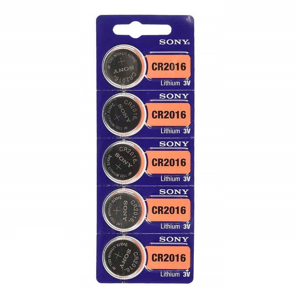 Vỉ 5 viên Pin SONY CR2032 CR2025 CR2016 Lithium 3V
