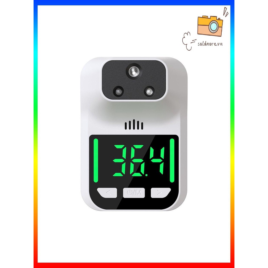 [SOE] HK3+ Mini Non-contact Infrared Thermometer Wall-mounted Automatic Induction