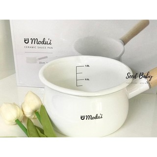 Nồi sứ nấu cháo/bột Bluemam-Modui