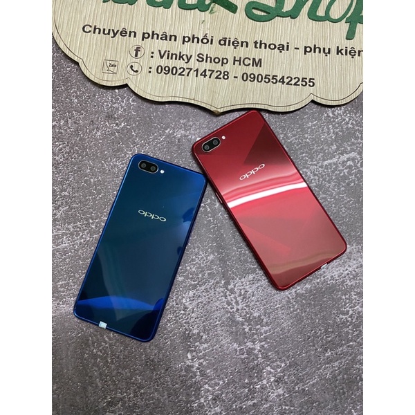 Điện thoại Oppo A3s 2sim ram 4G rom 64G Chính Hãng, màn hình Tai thỏ 6.2inch - Chiến PUBG/Liên Quân mượt