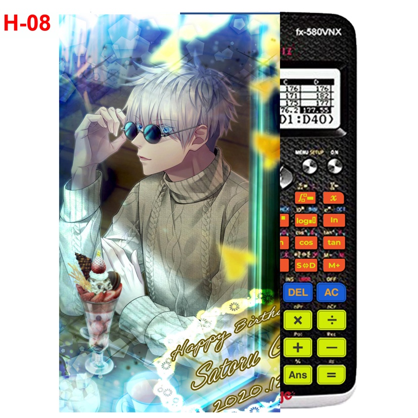 Decal Máy tính CASIO fx570, fx580 anime Jujutsu Kairen