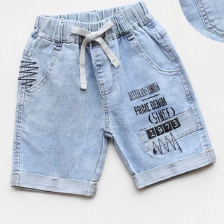 Jeans Lửng Bé Trai Kiểu Hàn Quốc ( có size cho bé 60kg) - Pun Shop