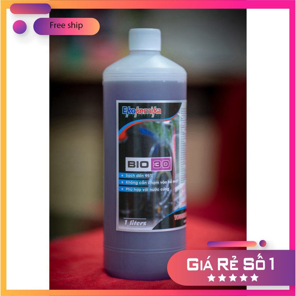 [CAM KẾT CHÍNH HÃNG] DUNG DICH RỬA XE KHÔNG CHAM BIO 30 - 1L