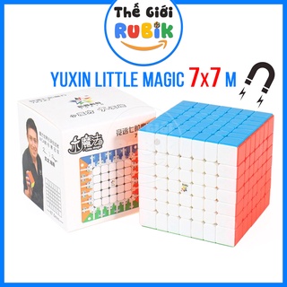 Rubik 7x7 YuXin Little Magic 7x7x7 M Có Nam Châm Sẵn Thế Giới Rubik