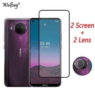 Kính Cường Lực Bảo Vệ Màn Hình 4 Trong 1 Cho Nokia 5.4 Nokia 2.2 5.3 7.2