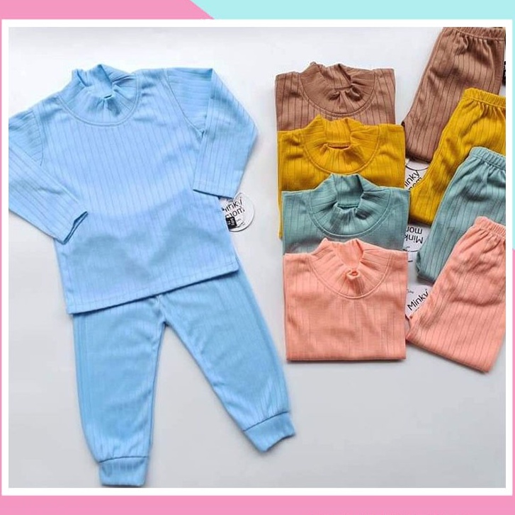 Bộ len Minki mom Baby chất cực đẹp cho bé