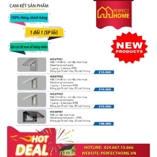 BÃO SALE {Hàng chính hãng} ( Hàng_Chính hãng) Mặt che mưa  thiết bị  panasonic WEG7901, WEG7902, WEG7903