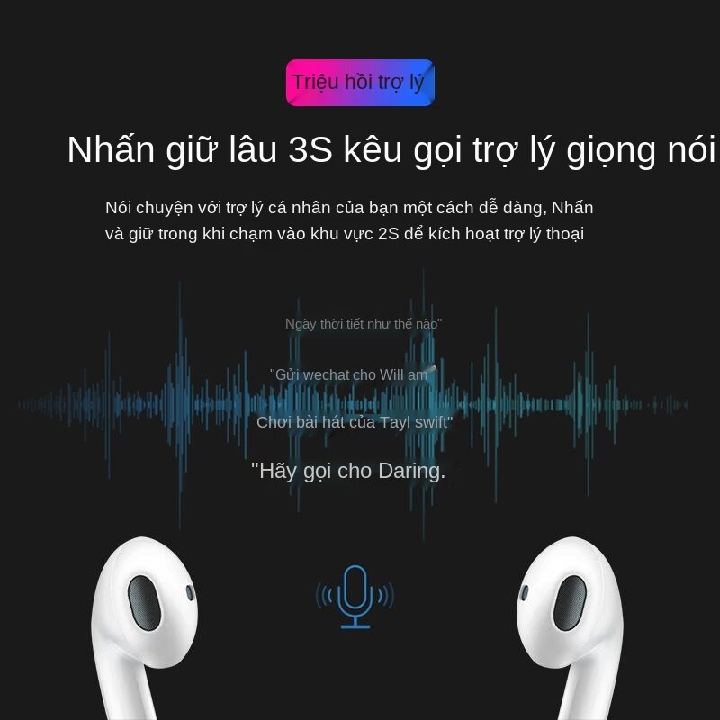 XIAOMI Tai Nghe Nhét Tai Bluetooth Không Dây Có Thể Sạc Được Viewsonicy100Really | BigBuy360 - bigbuy360.vn