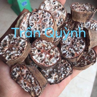 Chuối hột rừng khô thái miếng (1kg)