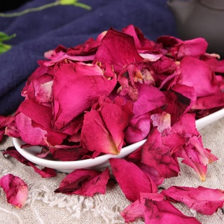 Cánh Hoa Hồng Khô Sấy Lạnh Loại 1 - Dùng Để Trang Trí, Làm Kẹo Nougat, Làm Bánh Ngọt