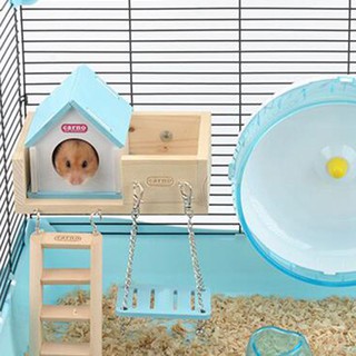 Xích đu gỗ đồ chơi dành cho chuột hamster