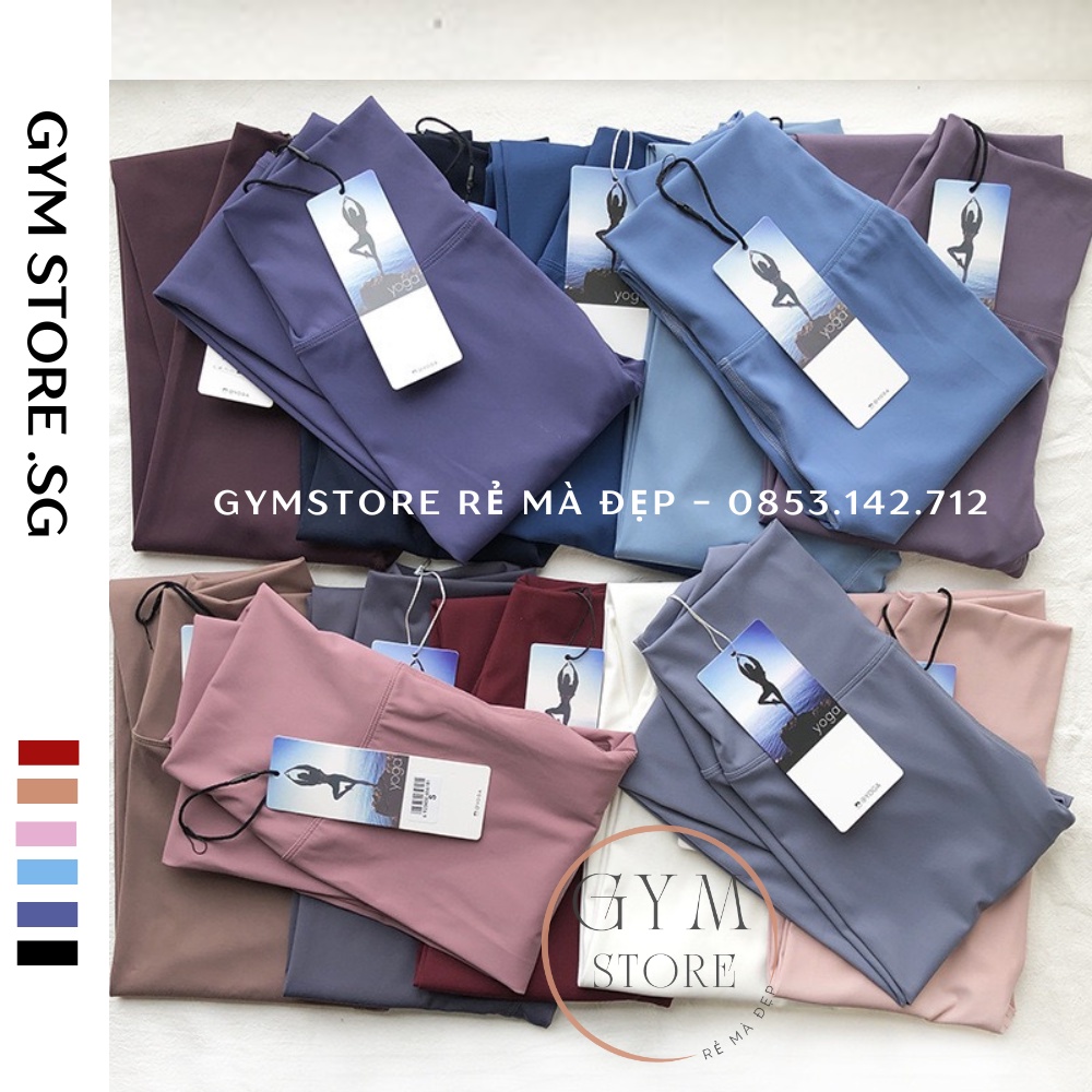 Quần Lulu legging siêu co giãn ❤️FREESHIP❤️quần tập gym yoga cạp cao gen bụng thấm hút mồ hôi 𝐆𝐘𝐌𝐒𝐓𝐎𝐑𝐄 3823
