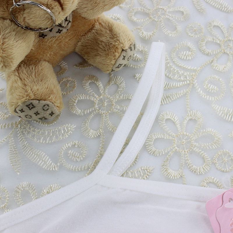 Áo Bra Cotton Hình Thỏ Xinh Xắn Cho Bé Gái