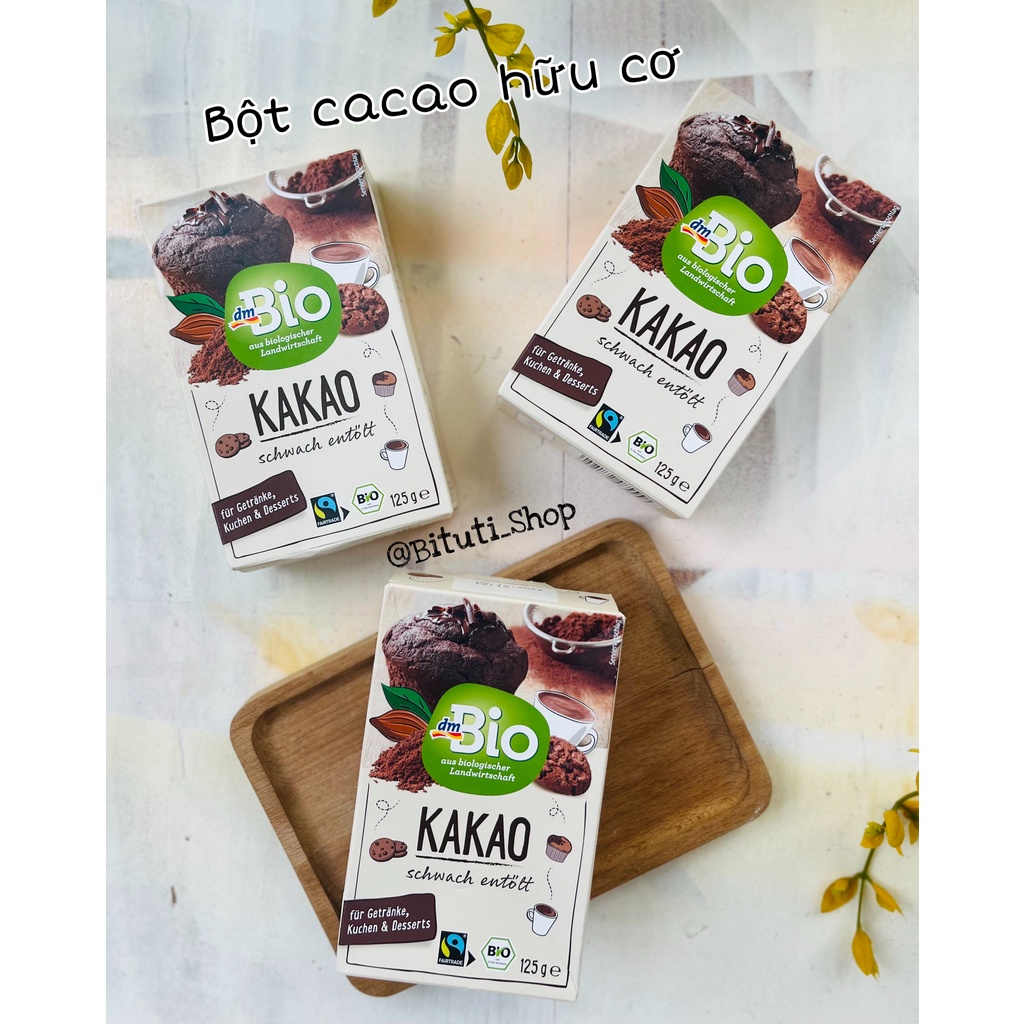 Bột cacao hữu cơ làm bánh cho bé ăn dặm - Bituti Shop