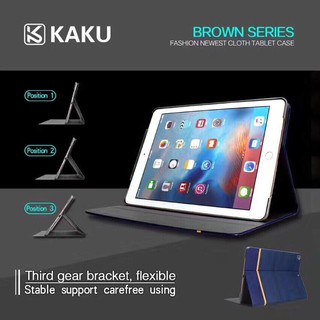 Bao Da IPAD 2/3/4 KAKU BROWN VÂN GỖ