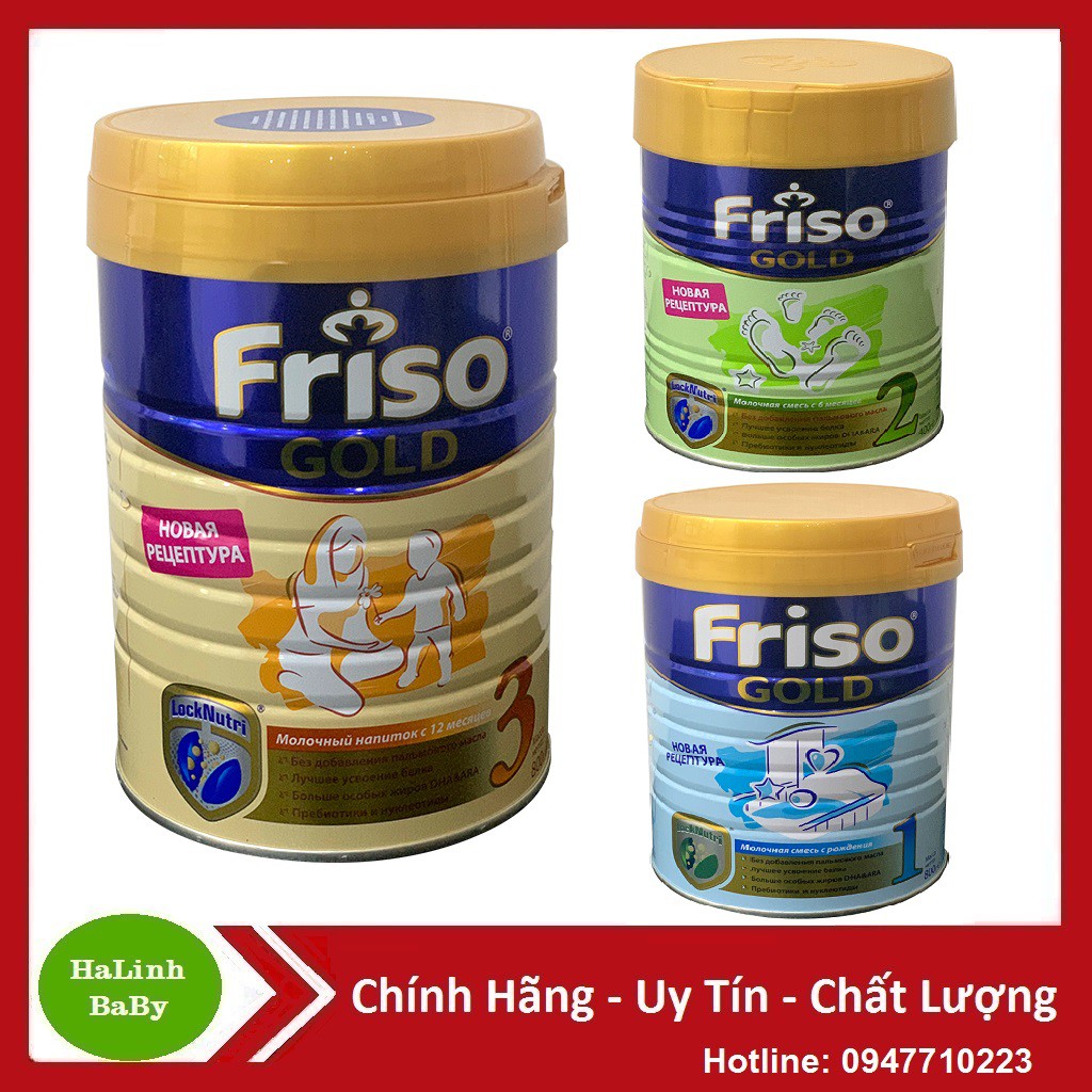 Sữa Friso Gold Nga 800g Số 1 2 3 [Date 02/2023]