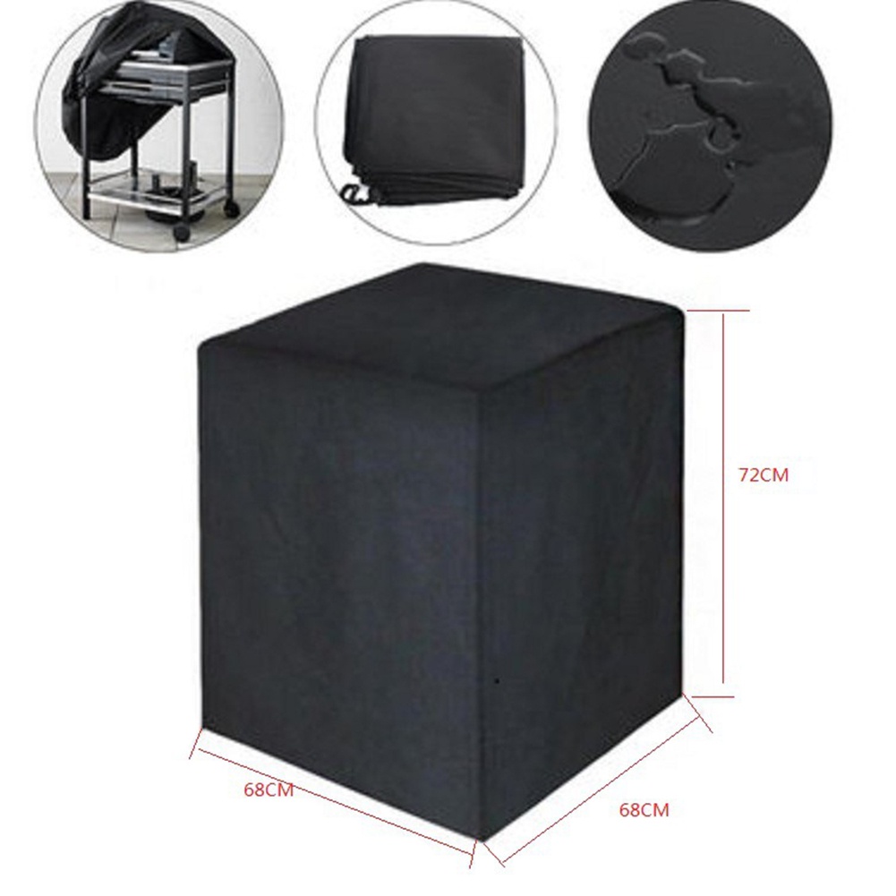Túi Đựng Lò Nướng BBQ Màu Đen Chống Nước Chống Bụi Dùng Ngoài Trời