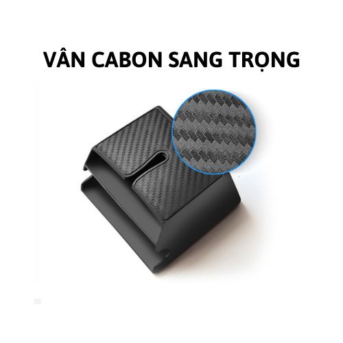 Hộp 2 ngăn đựng đồ đa năng trên ô tô PHUKIENXEHOITH khay dính đựng đồ xe hơi siêu tiện dụng chắc chắn