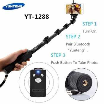 Gậy Chụp Ảnh Tự Sướng Yunteng Yt-1288 Kết Nối Bluetooth