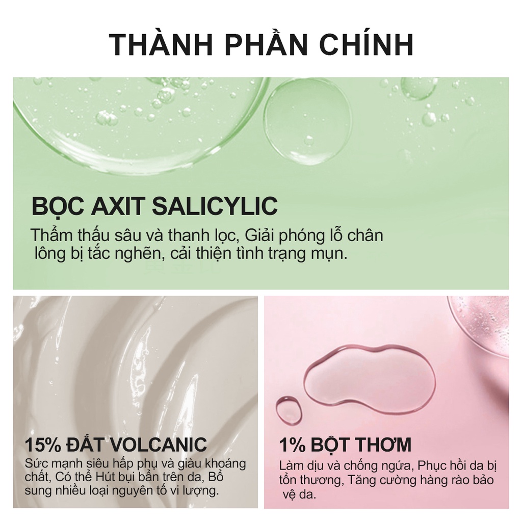 Mặt Nạ Youngbook Lột Mụn Đầu Đen Làm Sạch Sâu Cho Nam Nữ 50g | BigBuy360 - bigbuy360.vn