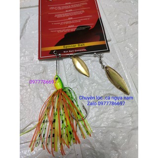 mồi giả spiner bait câu lure