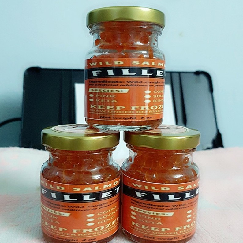 Trứng cá hồi thật từ ALASKA 80gr