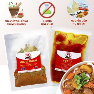 Gia Vị Ragu Lagu Kèm Sốt Cà Tươi KIỀU OANH theo công thức gia truyền chất lượng chay mặn dùng được