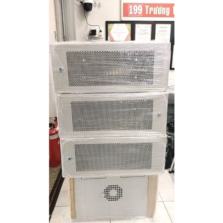 Tủ rack 4U sâu 400 treo tường - Tủ camera,treo tường,màu trắng - Tủ Rack Sài Gòn