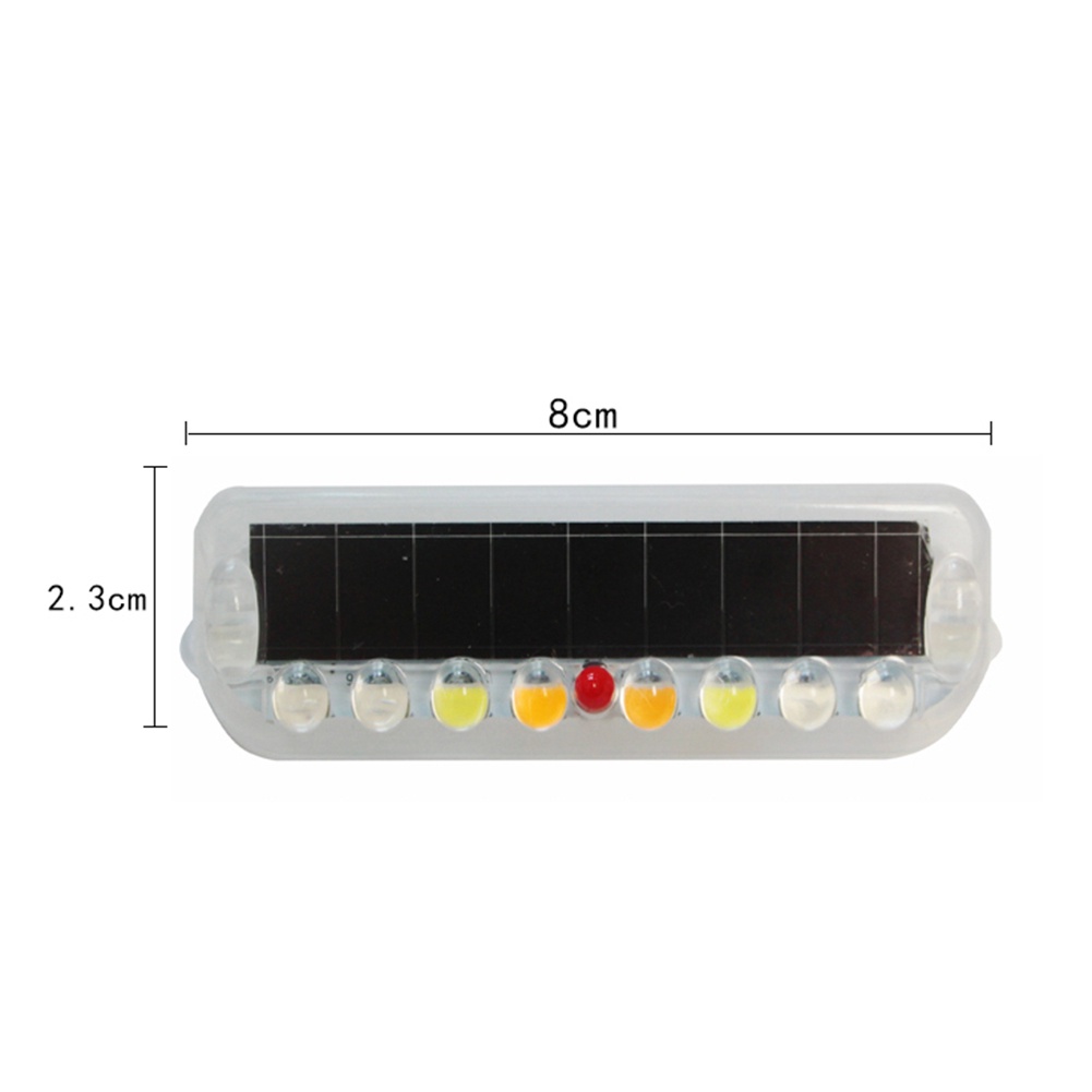 MG Ô tô Xe máy Đèn cửa khí quyển tự động Đèn LED năng lượng mặt trời Đèn nhấp nháy Đèn cảnh báo