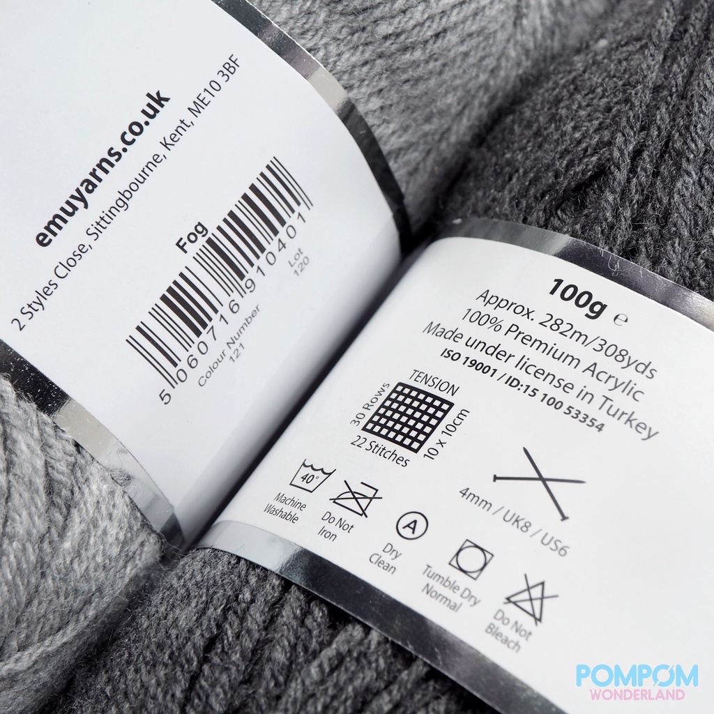 Len sợi Acrylic Yarn Emu Classic DK